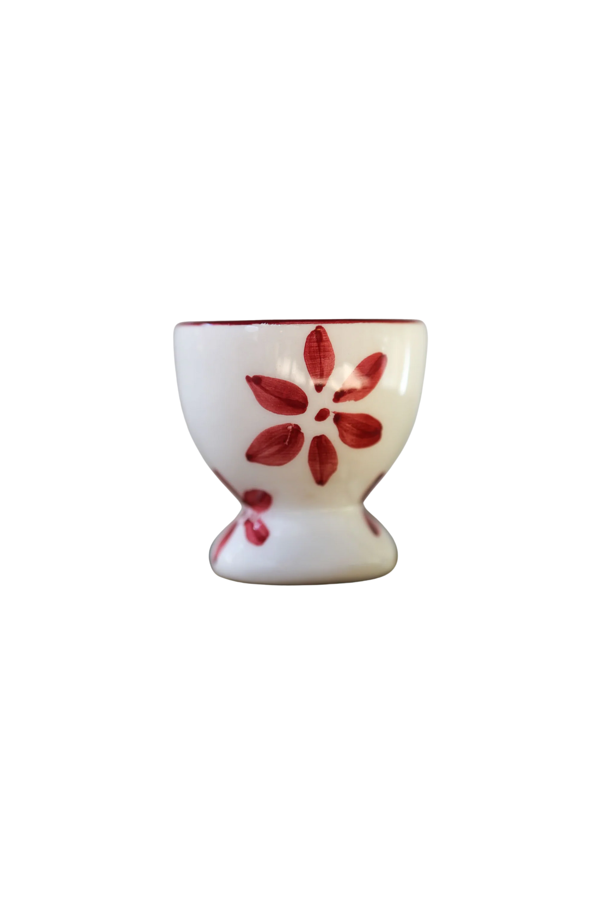 Floral Egg Cup, Grenadine