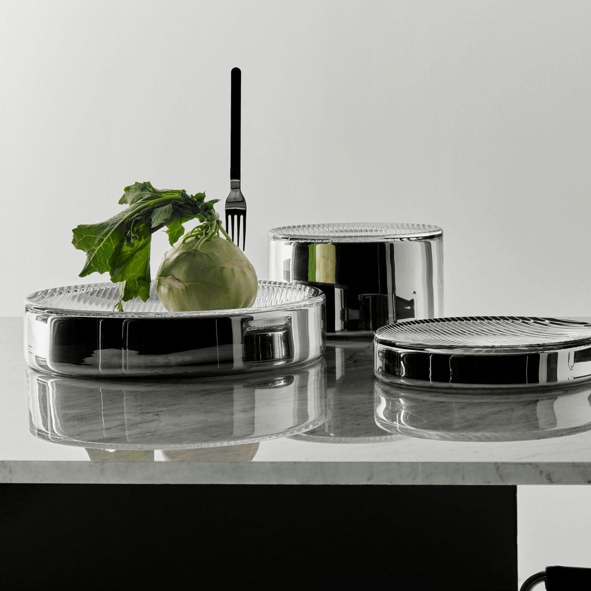 Array Dish Silver High