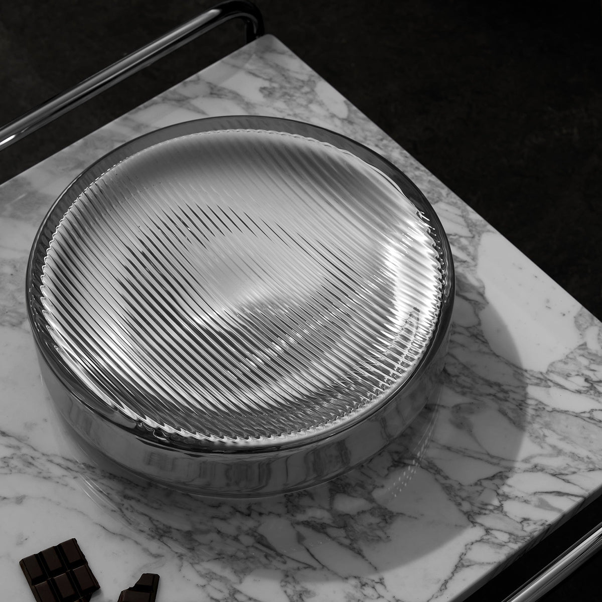 Array Dish Silver Large