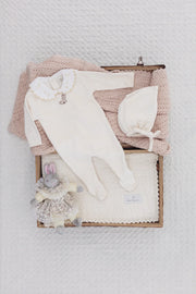 Ines Collar Overall Set