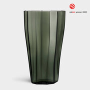 Reed Vase Moss Green Large