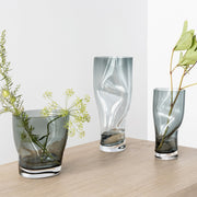 Squeeze Blue/Gray Vase Tall