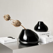 Ebon Black Vase Large
