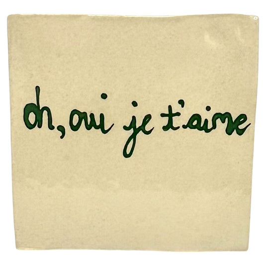Oui Je T’aime Coaster