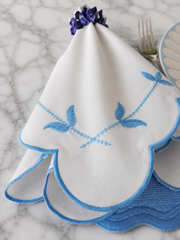 Blue Garden Napkins (Set of 2)