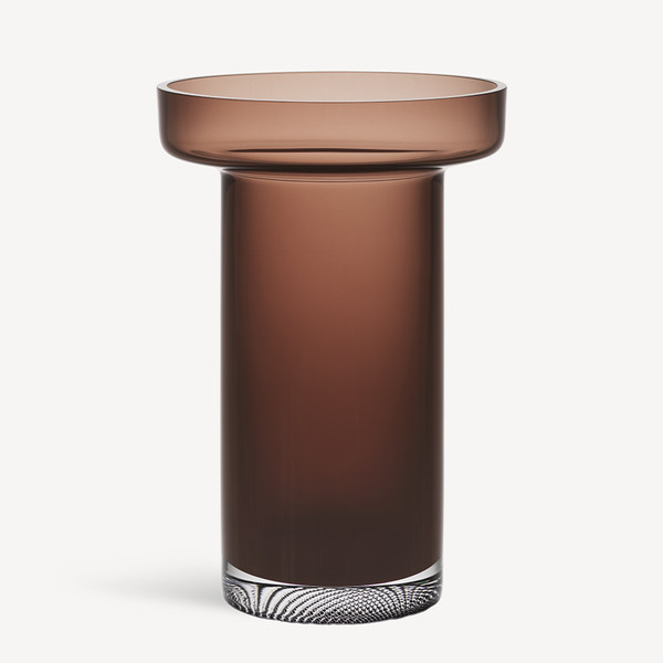 Limelight Vase Burgundy Tall