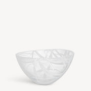 Contrast Bowl White/White Medium