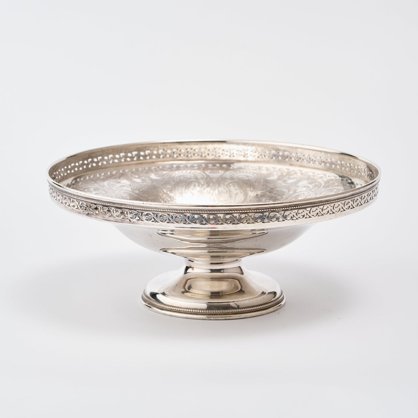 Silver Plated Footed Centerpiece