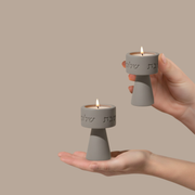 Modern Concrete Candle Holders – Solura Series