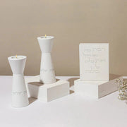 Concrete Candle Set & Women of Valor Blessing – Lady of Spirit Series
