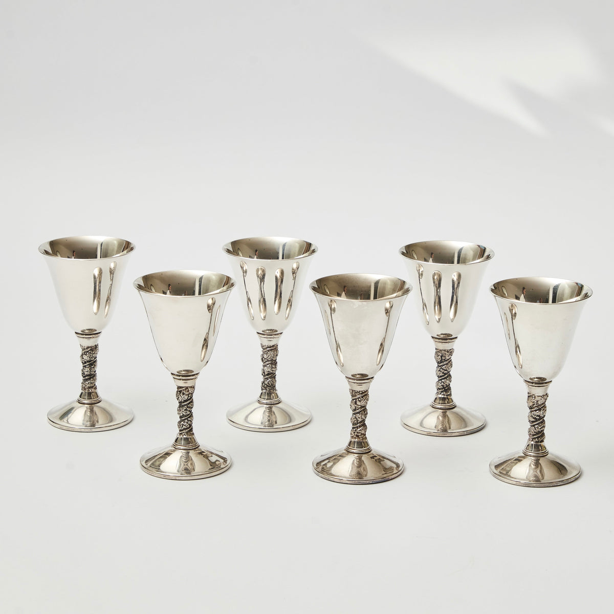Silver Plated Goblets (Set of 6)