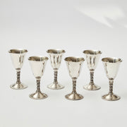 Silver Plated Goblets (Set of 6)