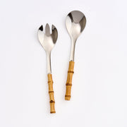 Bamboo Salad Servers (Light - Set of 2)