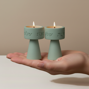 Modern Concrete Candle Holders – Solura Series