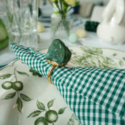 Emerald Napkin Rings (Set of 2)