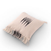 Peshtemal Ikat Cotton Pillow with Fringe