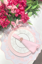 Rose Quartz Napkin Ring (Set of 2)