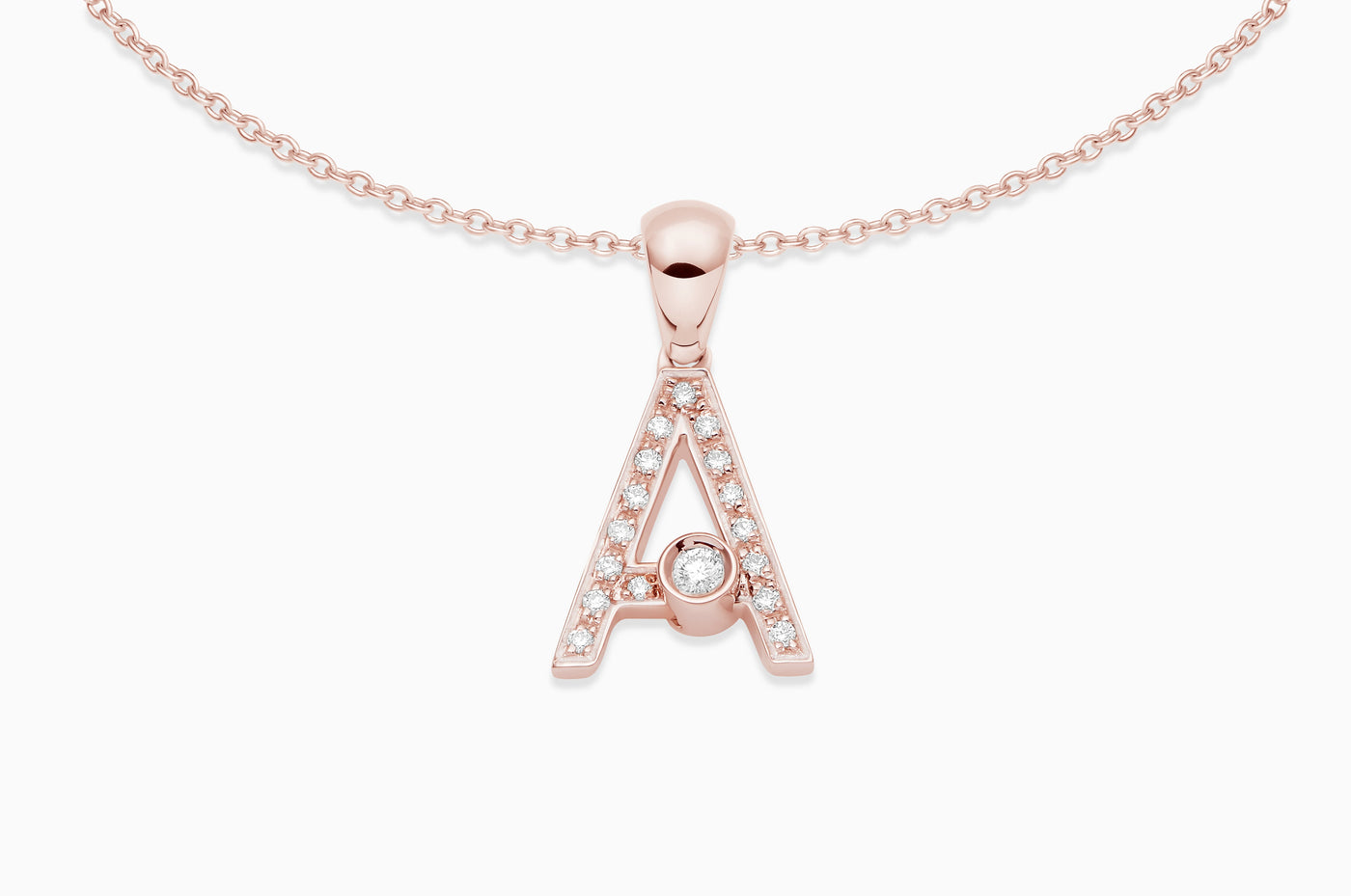 Joujou Diamond A-Z Necklace