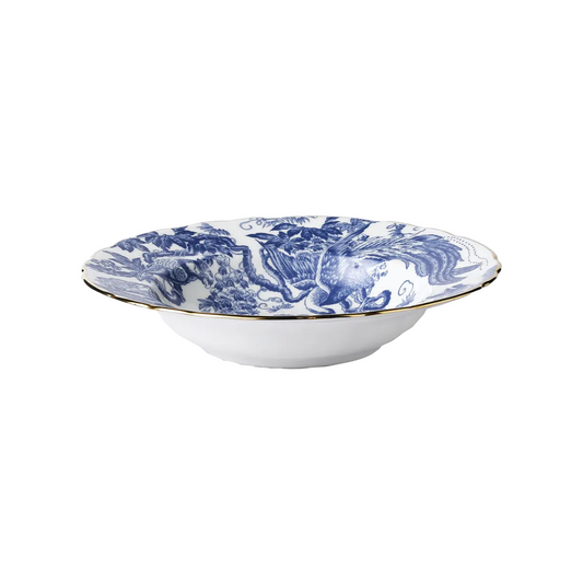 Aves Blue - Rim Soup Bowl