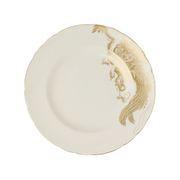 Aves Gold Motif - Dinner Plate