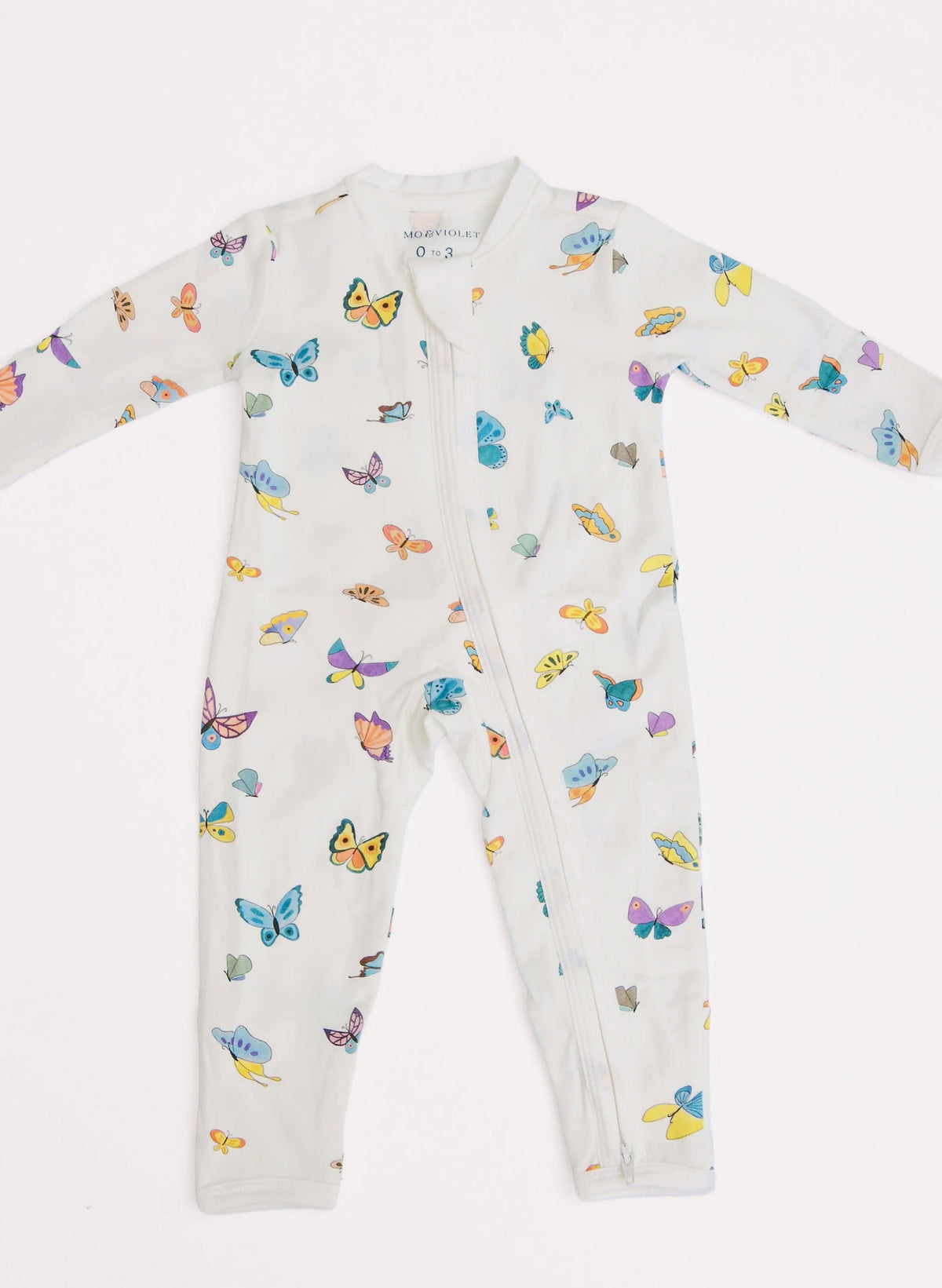 Baby Zippered One-Piece - Madame Butterfly