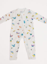 Baby Zippered One-Piece - Madame Butterfly