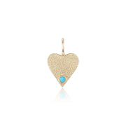Adore Heart Birthstone Charm