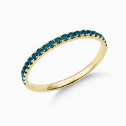 Two Birthstone Born Dizzy Birthstone Ring