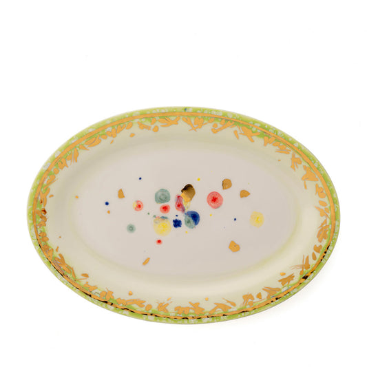 Amelia Oval Rim Platter