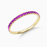 Three Birthstone Born Dizzy Birthstone Ring