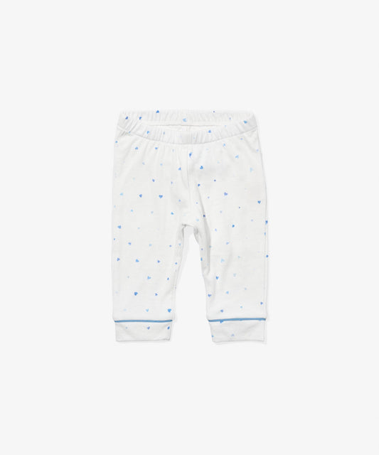 Andy Baby Legging, Blue Hearts