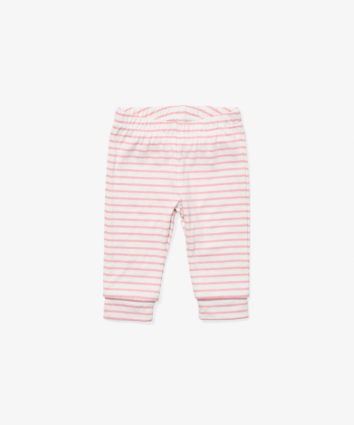 Andy Baby Legging, Dusty Rose Mini Stripe
