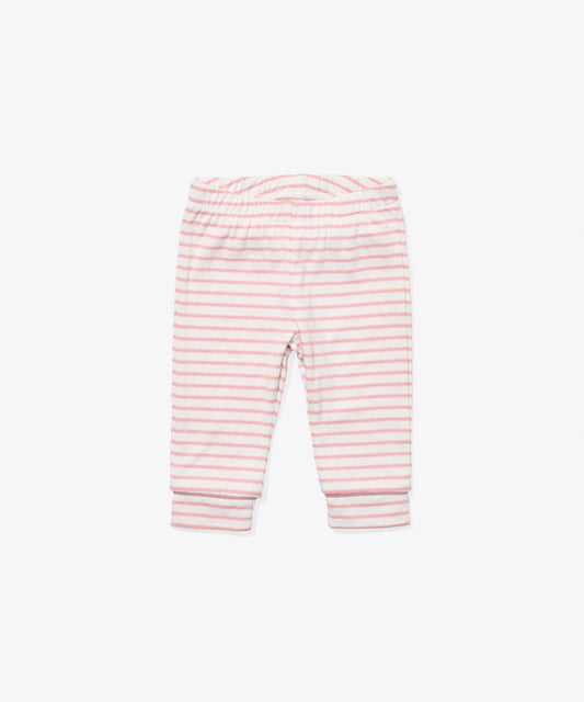 Andy Baby Legging, Dusty Rose Mini Stripe