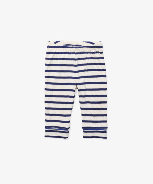 Andy Baby Legging, Navy Stripe
