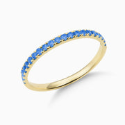 Three Birthstone Born Dizzy Birthstone Ring