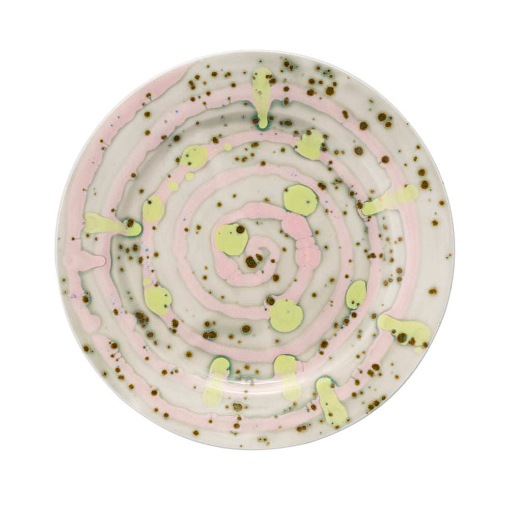 Autumn Dessert Rim Plate
