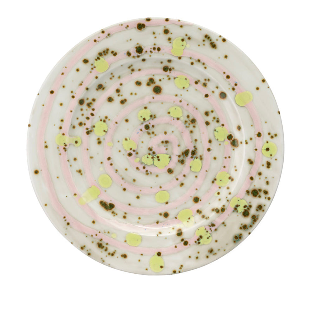 Autumn Spiral Dinner Rim Plate