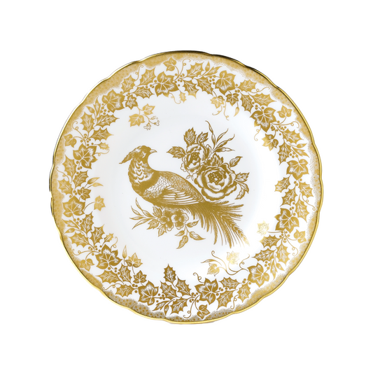 Aves Gold - Holiday Accent Plate