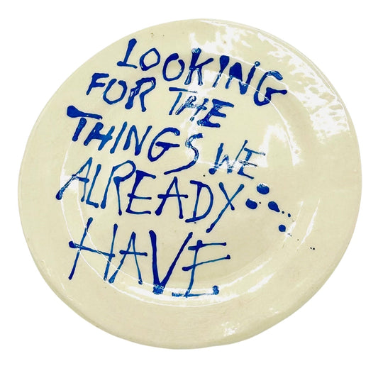 Looking For The Things Small Plate