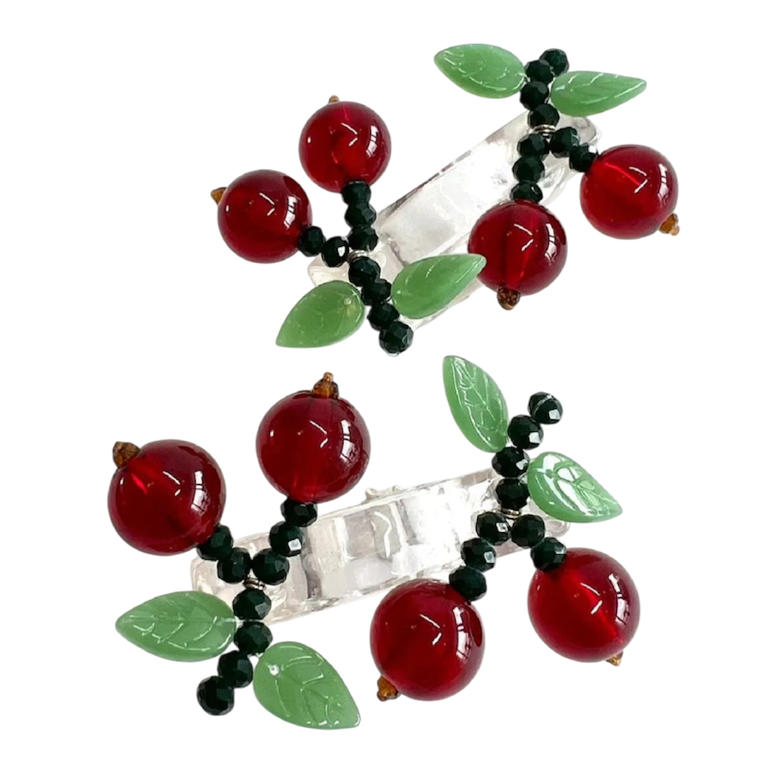 The Cherry Napkin Rings (Set of 2)