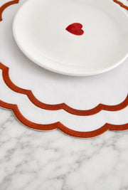 Terracotta Bianca Placemats (Set of 2)