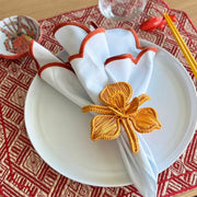 The Orchid Napkin Rings (Set of 2)