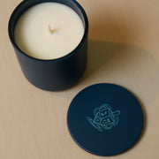 HANUKKAH DREIDEL CYLINDER (NAVY BLUE 8 OZ)