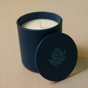 HANUKKAH DREIDEL CYLINDER (NAVY BLUE 8 OZ)