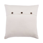 Hand Embroidered Bouquet Pillow Cover 20" x 20"