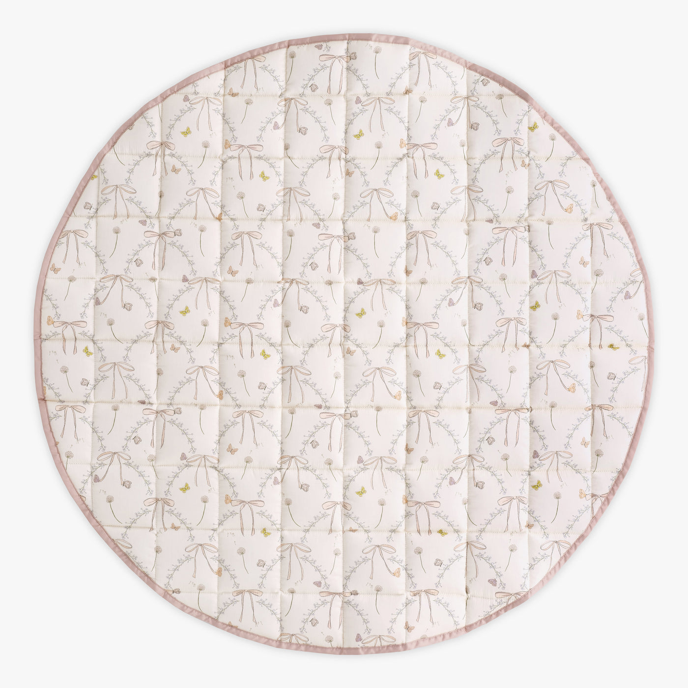 Bows & Butterfly Kisses Play Mat - Pink