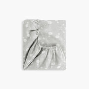 Bird's Song Crib Sheet - Grey