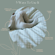Dreaming of Paradise Baby Duvet- Ivory