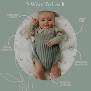 Dino Dreams Baby Duvet - Sage