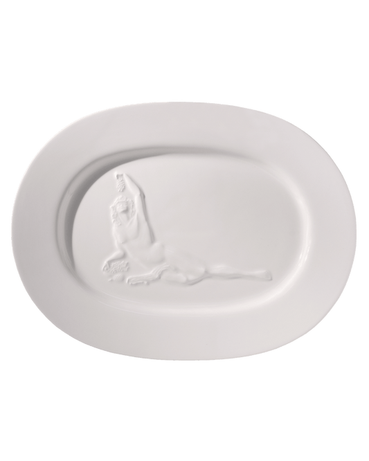 Bacchus Ceramic Serving Plate
